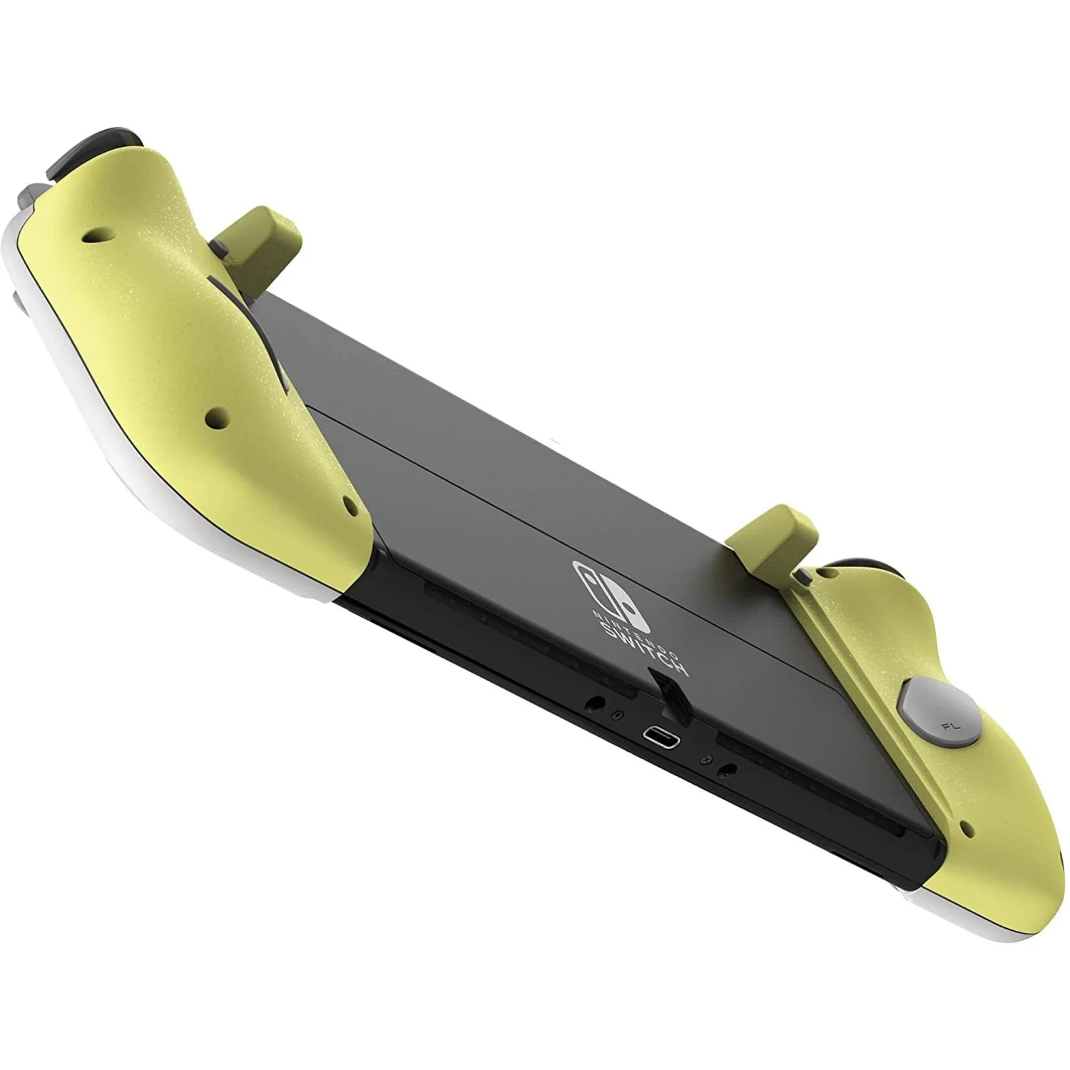 Hori: Split Pad Compact For Nintendo Switch (Light Gray x Yellow)