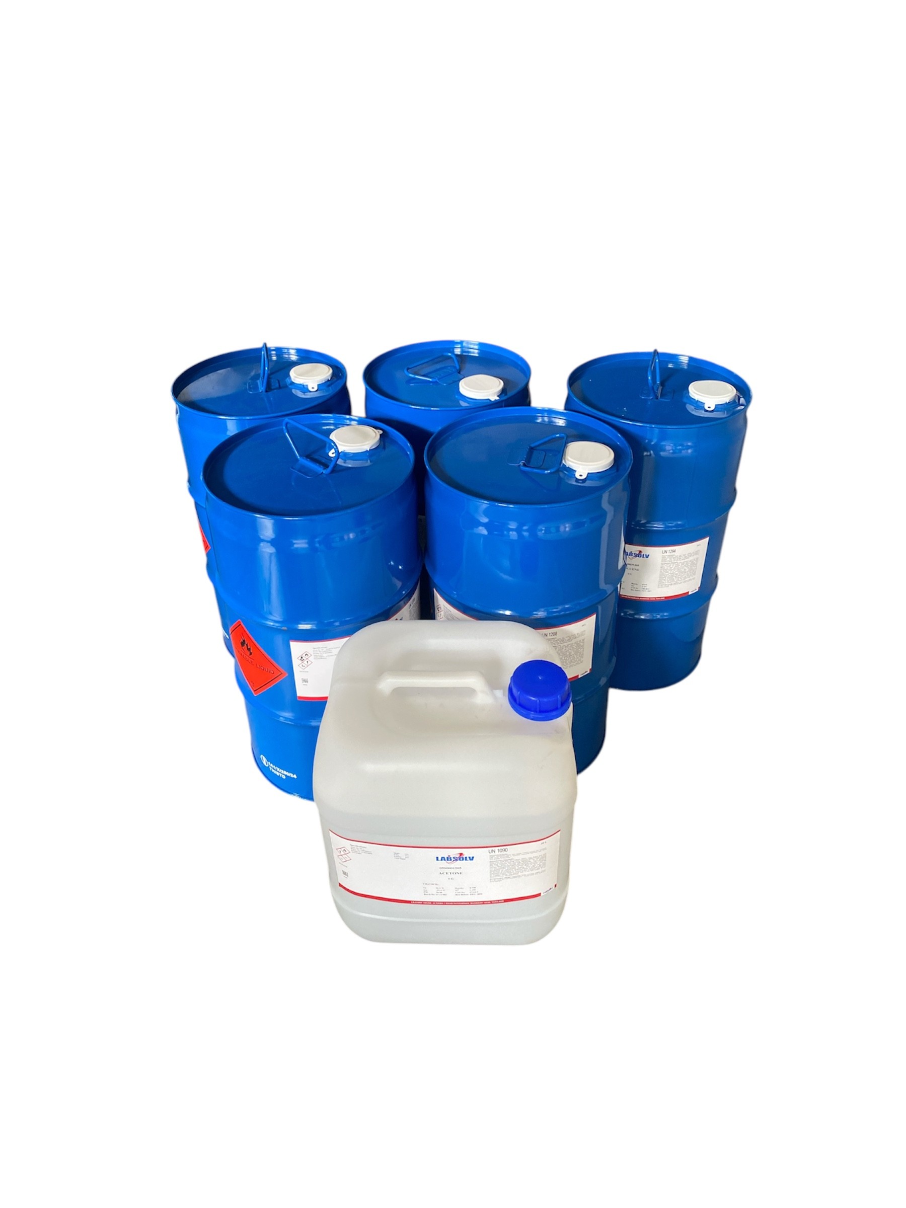Acetone, Hexane,Toluene Comercial Grade 20 L