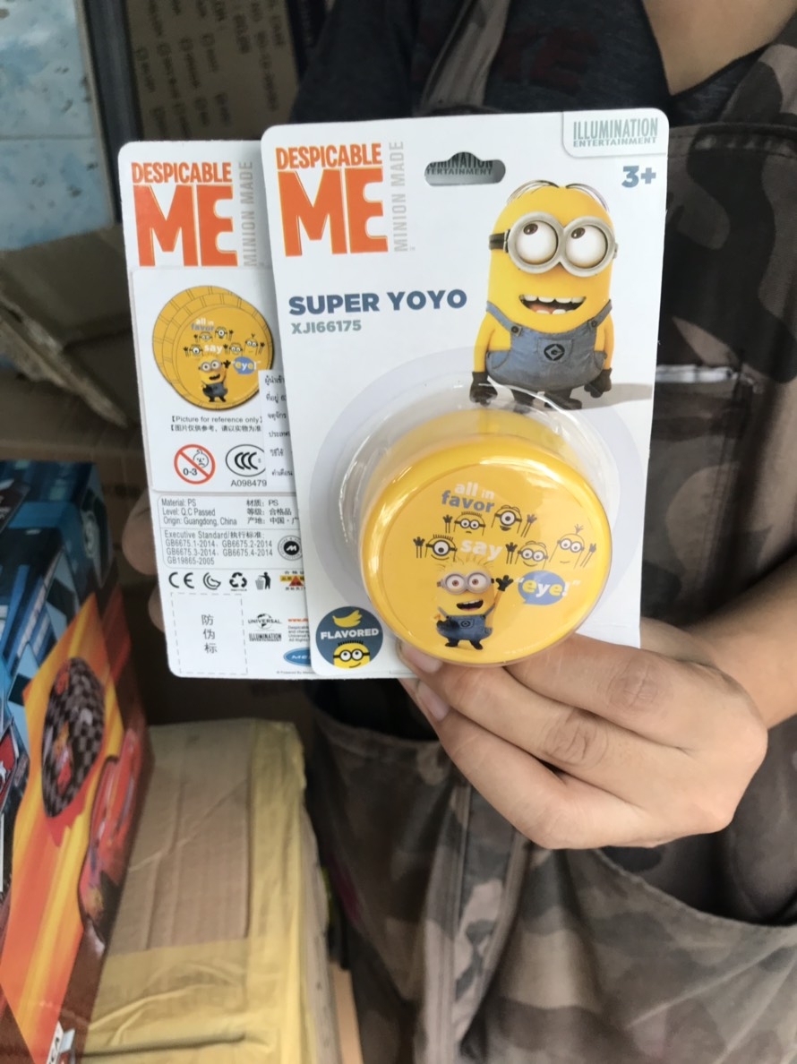 XJI-66175 ของเล่นโยโย่มินเนี่ยน ลิขสิทธิ์ถูกต้อง (แพ็คไม่สวย) ปลีกชิ้นละ sale
