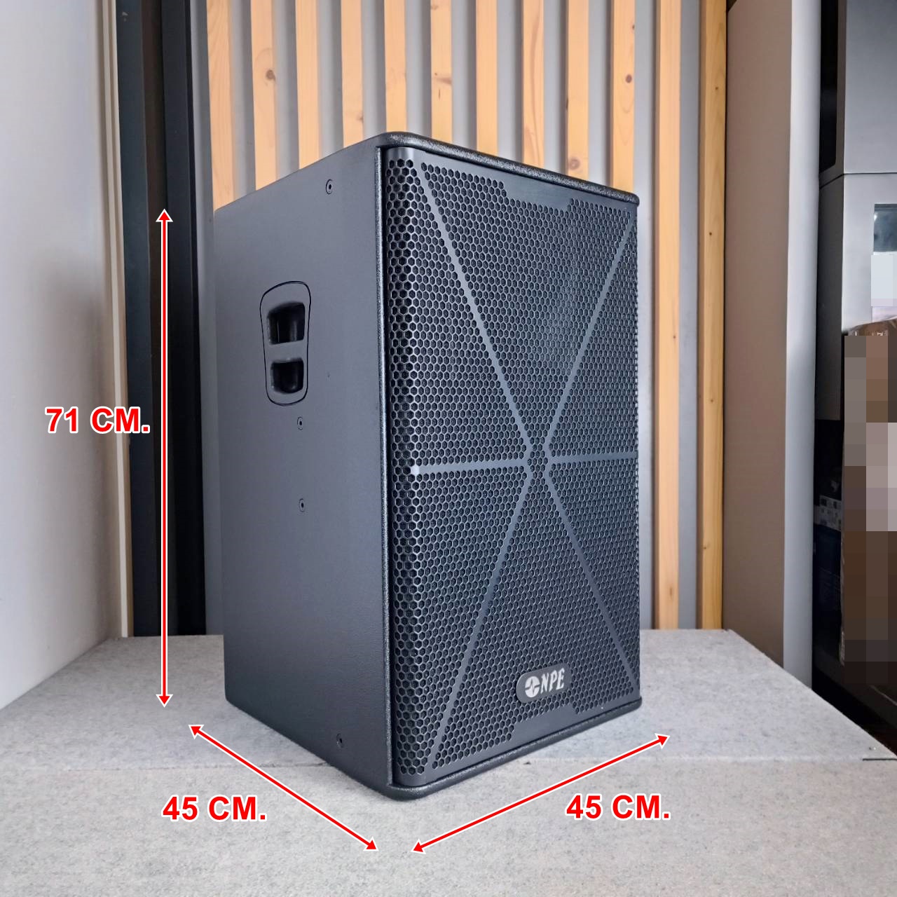 NPE TP-115 ตู้ลำโพงไม้ 15นิ้ว ลำโพง 2ทาง ไม้อัดแท้ Speaker รุ่น TP 115 TP115 เอไอ-ไพศาล