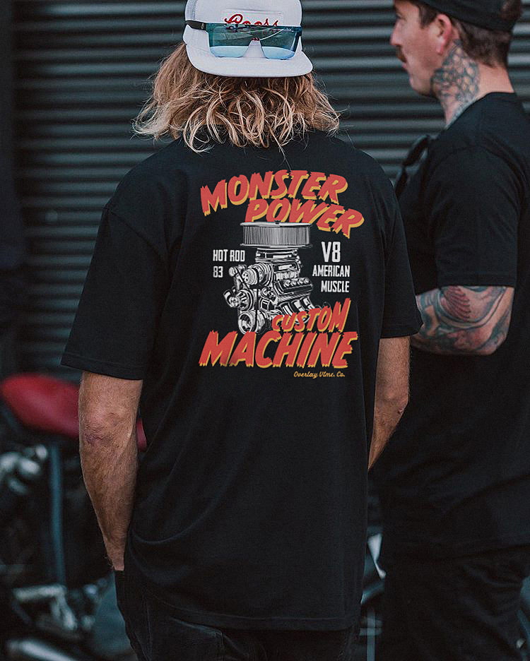 MONSTER V8 TEE