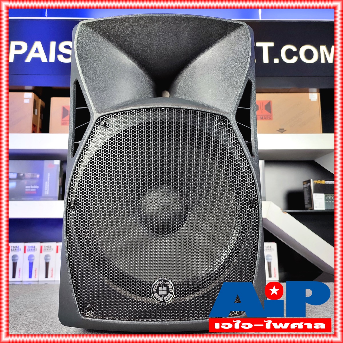 สินค้าใหม่ ลดล้างสต็อค TOPPPRO X-15A ตู้ลำโพง 15นิ้ว by alto ตู้ ลำโพง ตู้ลำโพงมีแอมป์ในตัว X 15 A X15A X 15A active speaker เอไอ-ไพศาล