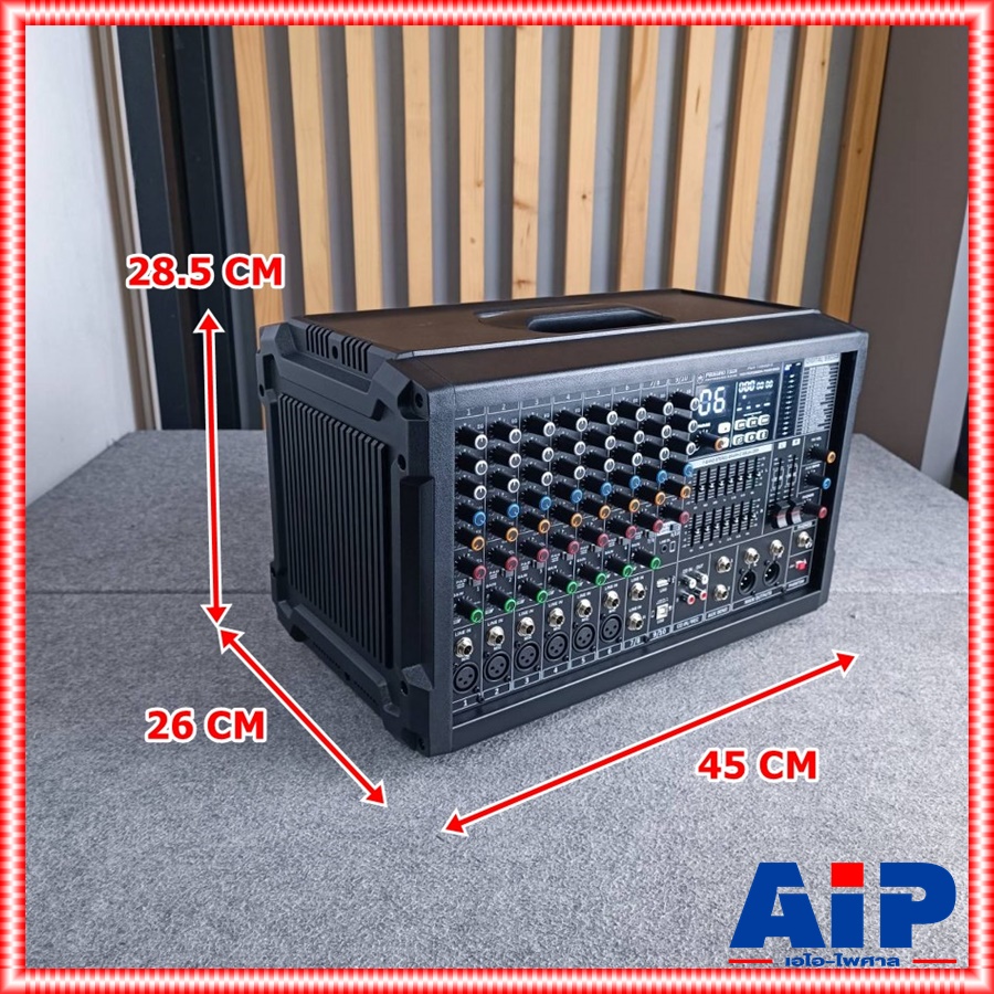 PROEUROTECH PUX-10500FX POWERMIXER ทรงตั้ง เพาเวอร์มิกเซอร์ เครื่องขยายเสียง เพาเวอร์มิกซ์แบบตั้ง PUX 10500FX PUX10500FX เอไอ-ไพศาล