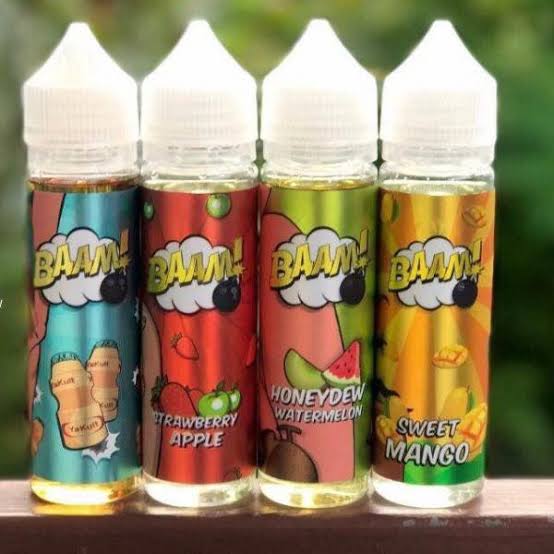 น้ำยาบุหรี่ไฟฟ้า BAAM 60ml จาก มาเลย์เซีย ขวดใหม่ ของแท้