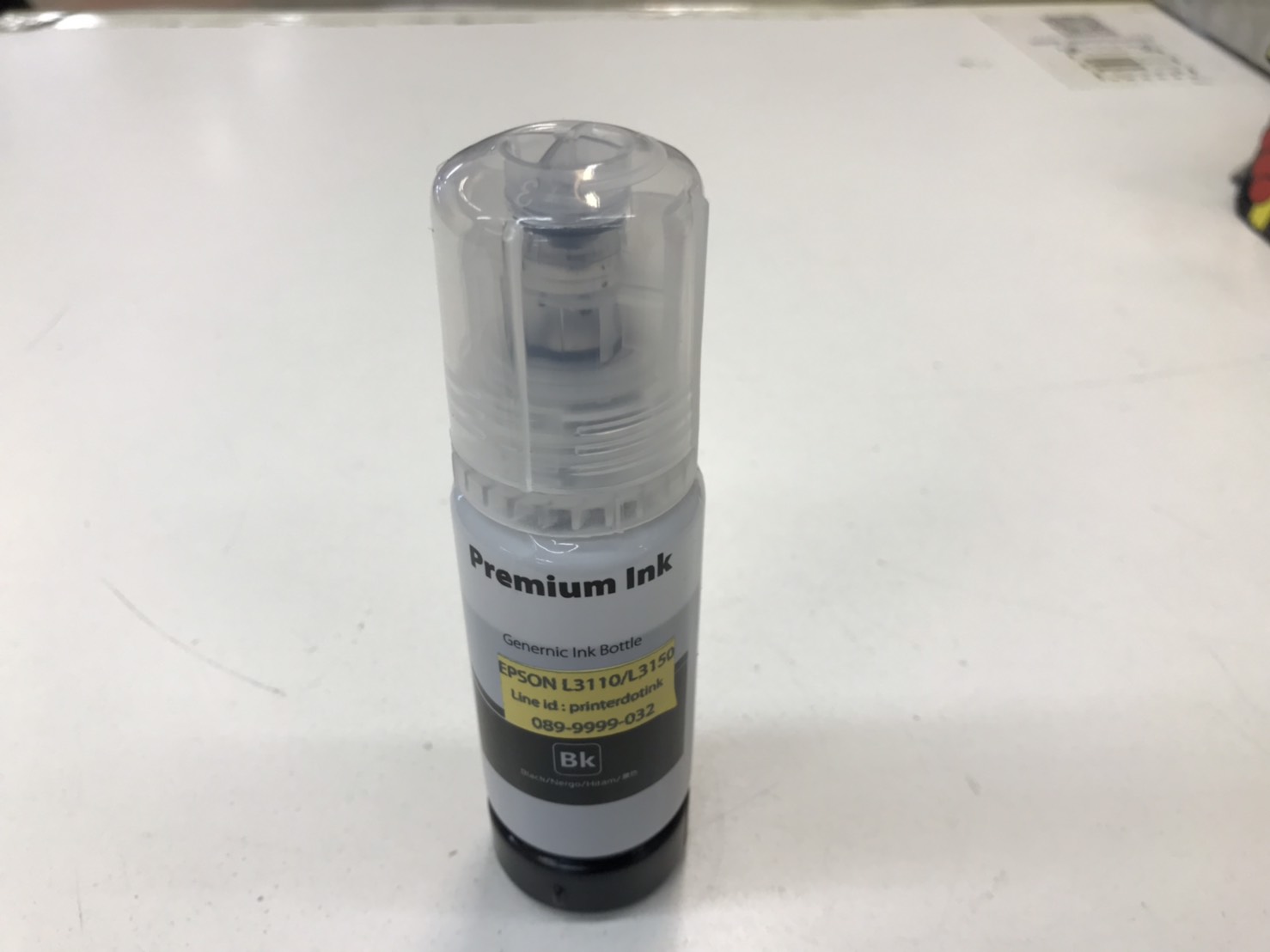 น้ำหมึกปริ้นเตอร์เทียบเท่า EPSON เบอร์ 003 BK (สีดำ)