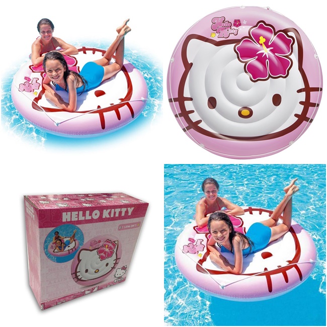 56513 แพที่นอนลายคิตตี้เป่าลม INTEX ลิขสิทธิ์ถูกต้อง