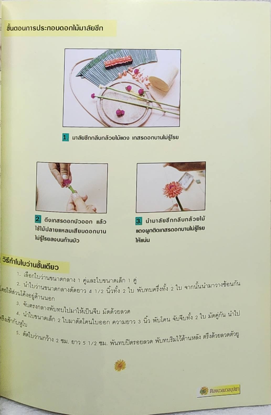 งานใบตองวิจิตร ตองนวลมวลบุปผา SKU-10011