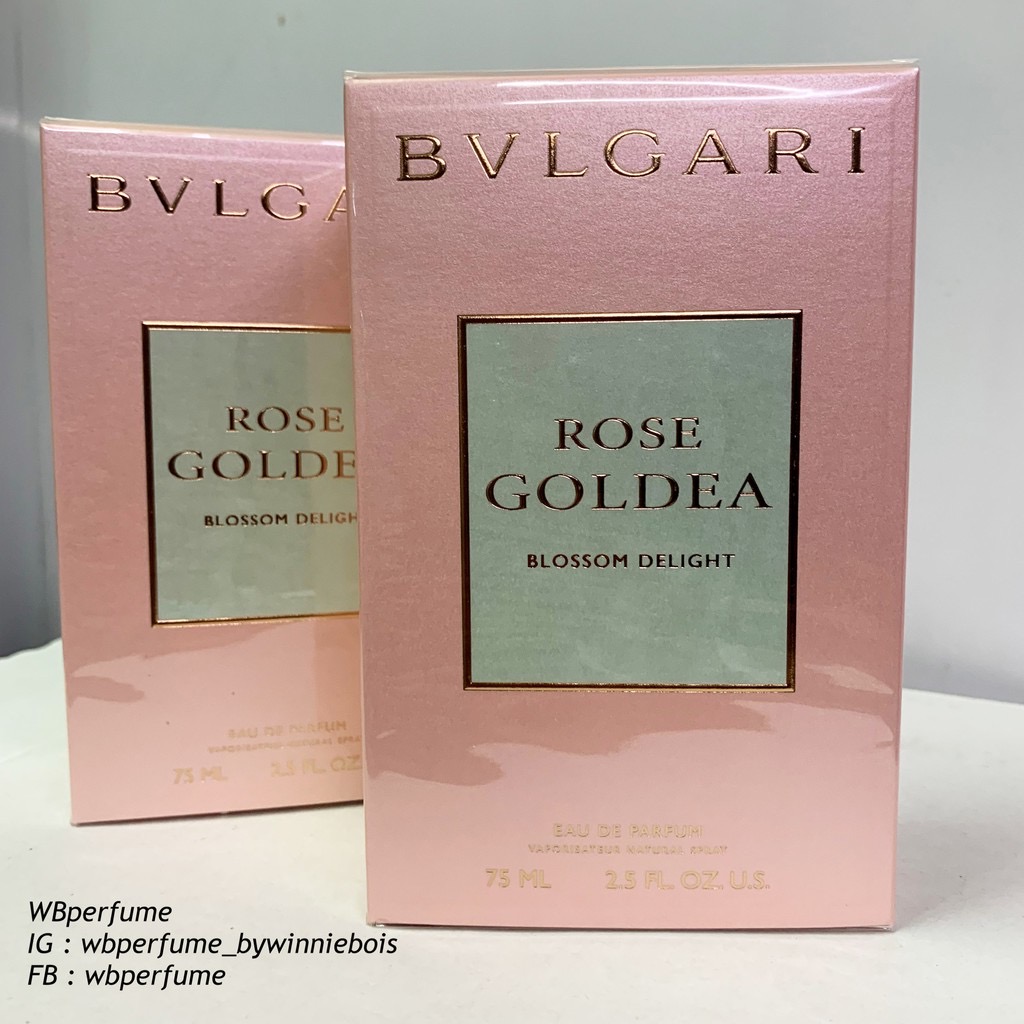 น้ำหอมแท้100% BVLGARI Rose Goldea Blossom Delight 75ml