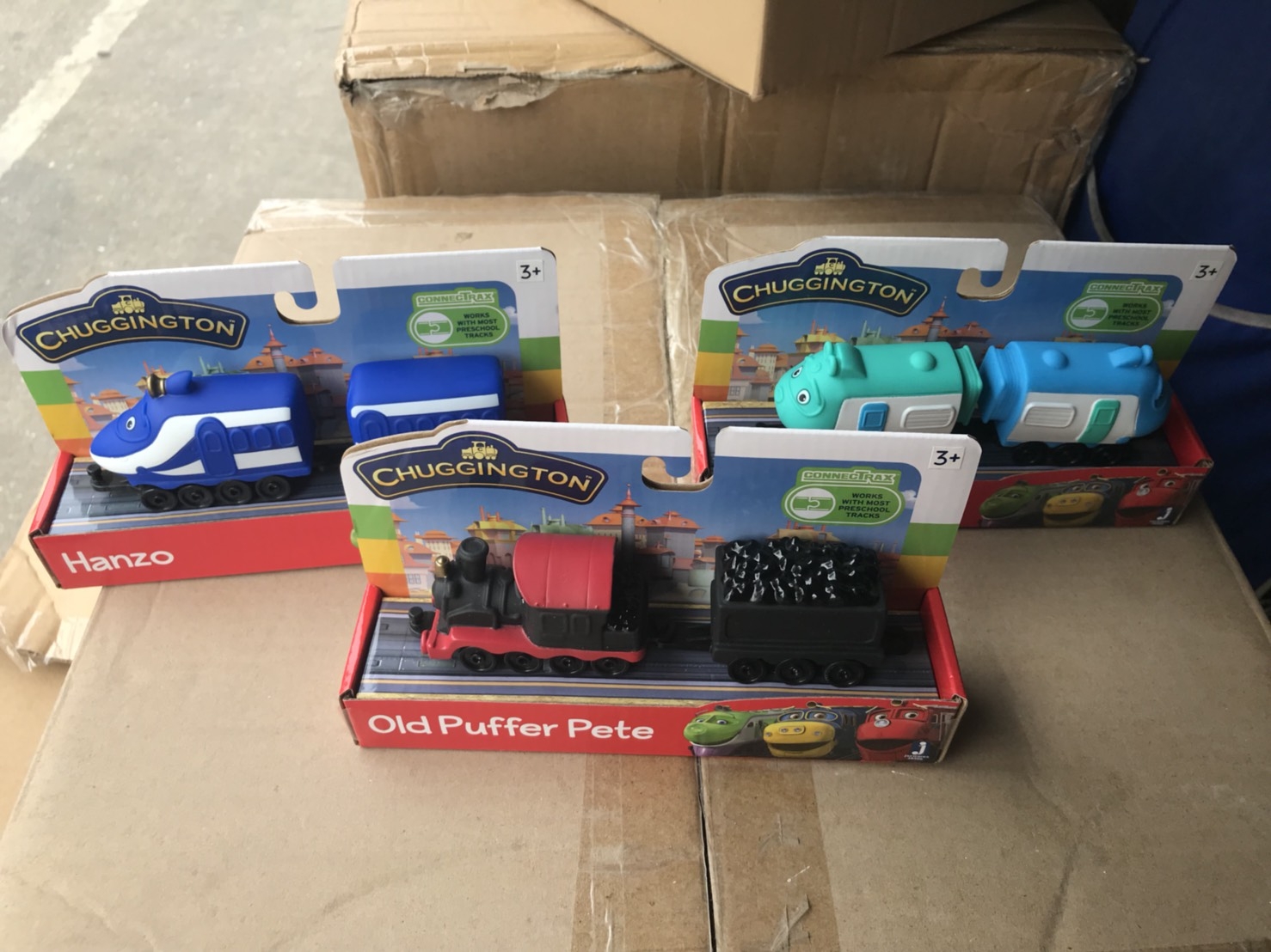 CT038500 ของเล่นรถไฟชัคคินตัน ลิขสิทธิ์ถูกต้อง ขบวนละ. (ของหมด)