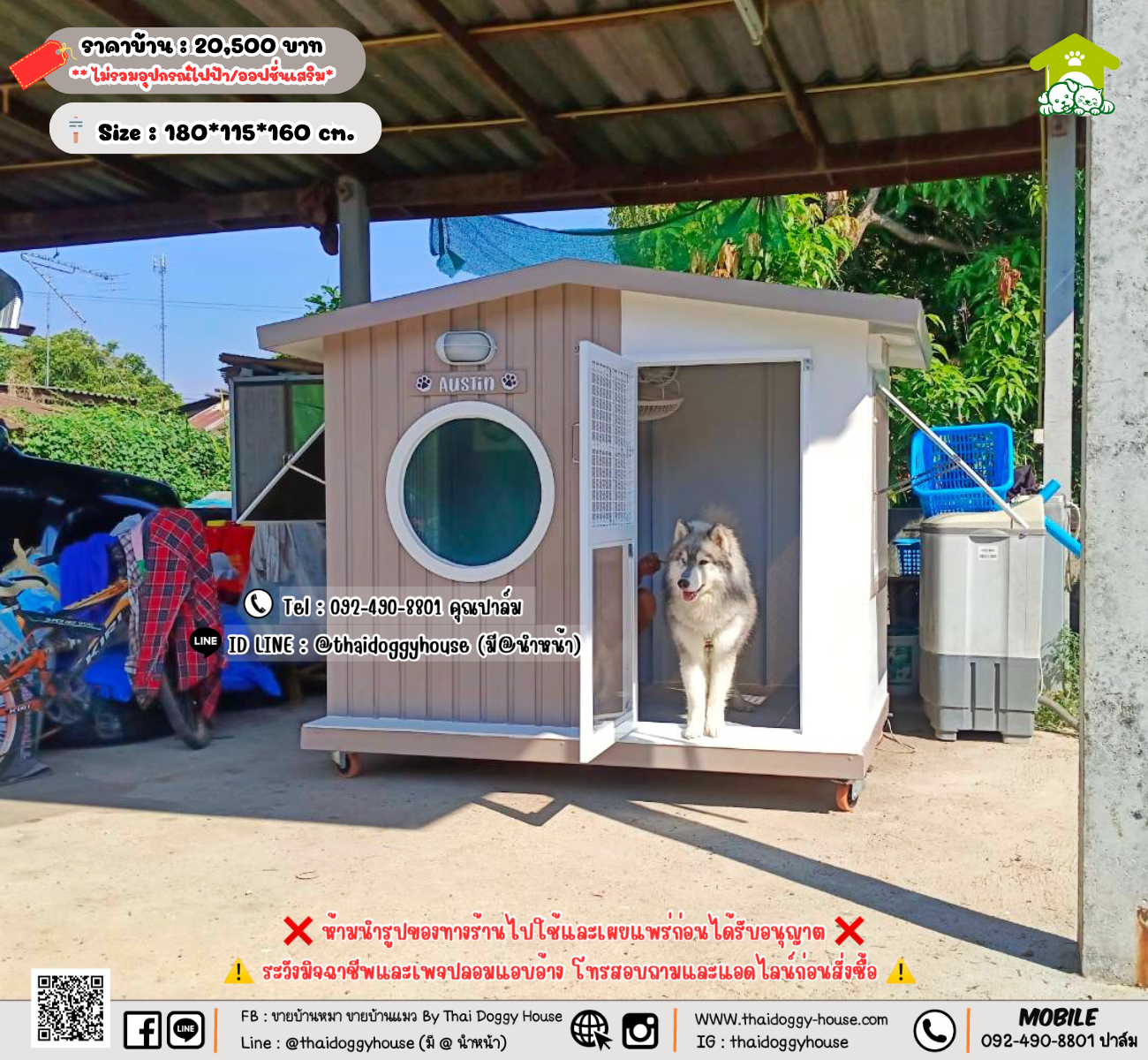 บ้านหมา บ้านแมว 𝐓𝐡𝐚𝐢 𝐝𝐨𝐠𝐠𝐲 𝐡𝐨𝐮𝐬𝗲