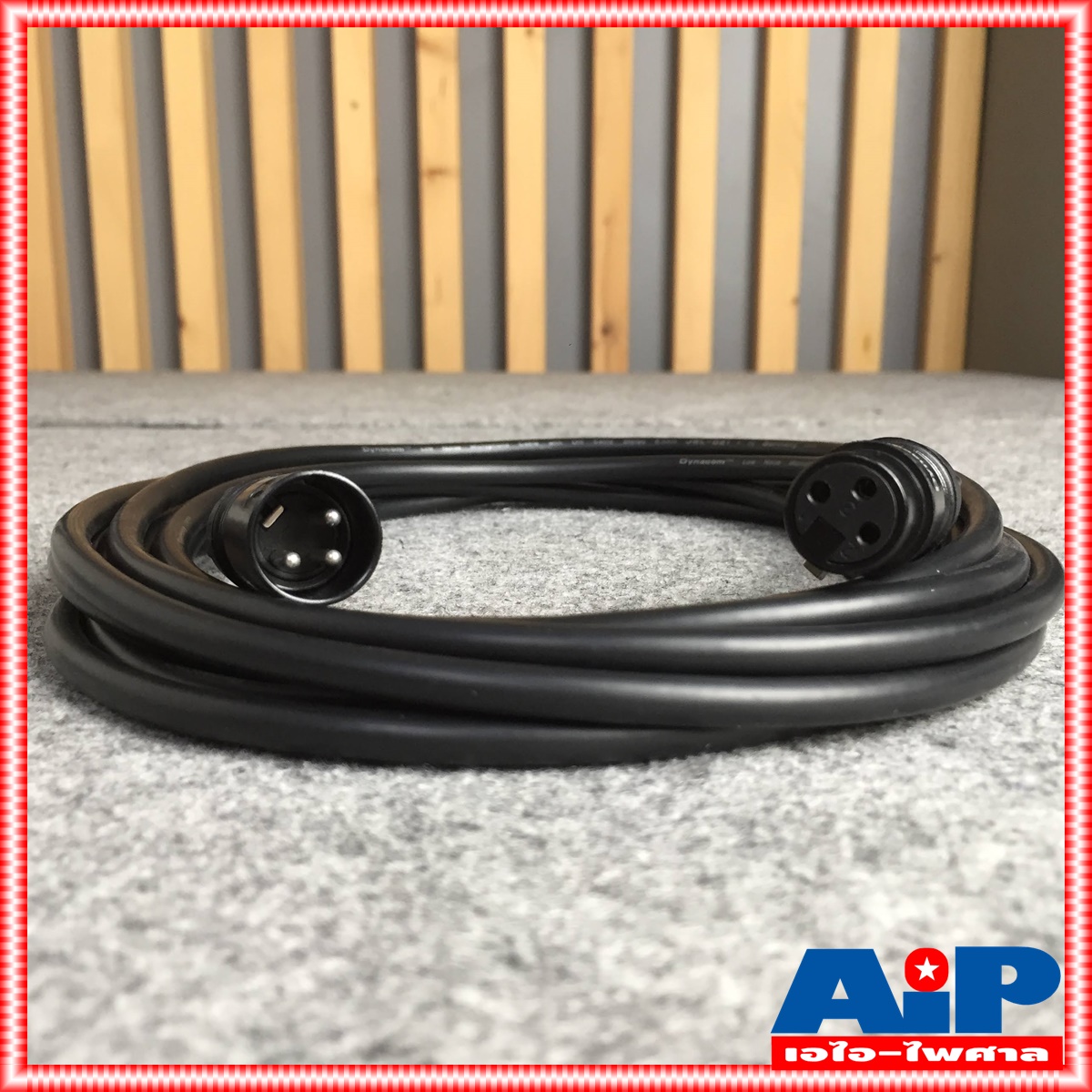 5เมตร สายไมค์ DYNACOM J021 XLR หัวท้าย ผู้ - เมีย ยาว สายสัญญาณ CANNON ผู้ ออก CANNON เมีย สายบาลานซ์ สายต่อไมค์ (ลูกค้าอาจได้รับหัวสีเงินหรือดำขึ้นกับล็อตผลิตครับ)