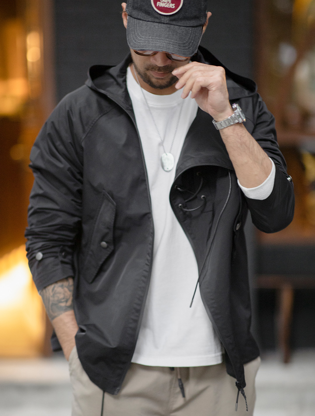 OVERLAY SALVAGE JACKET