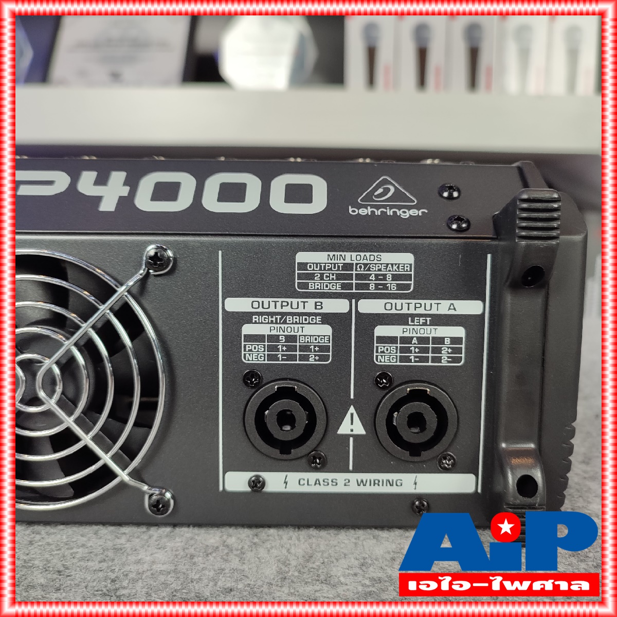 เพาเวอร์มิกซ์ BEHRINGER PMP4000 POWERMIXER เครื่องเสียง PMP-4000 เพาเวอร์มิกซ์ มิกเซอร์ มิกซ์ MIXER POWER เอไอ-ไพศาล +++