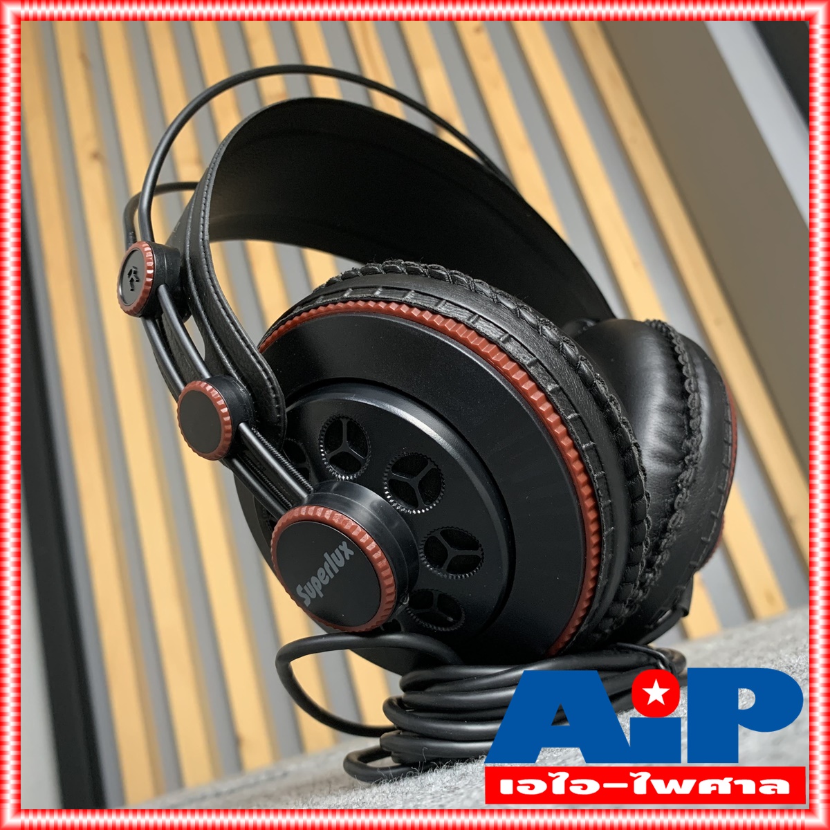 SUPERLUX HD681 air หูฟัง SUPERLUX HEADPHONE HD 681 หูฟังครอบหู หูฟังมอนิเตอร์ HD-681 ฟังเพลง เล่นเกมส์ สตูดิโอ มิกซ์ +++