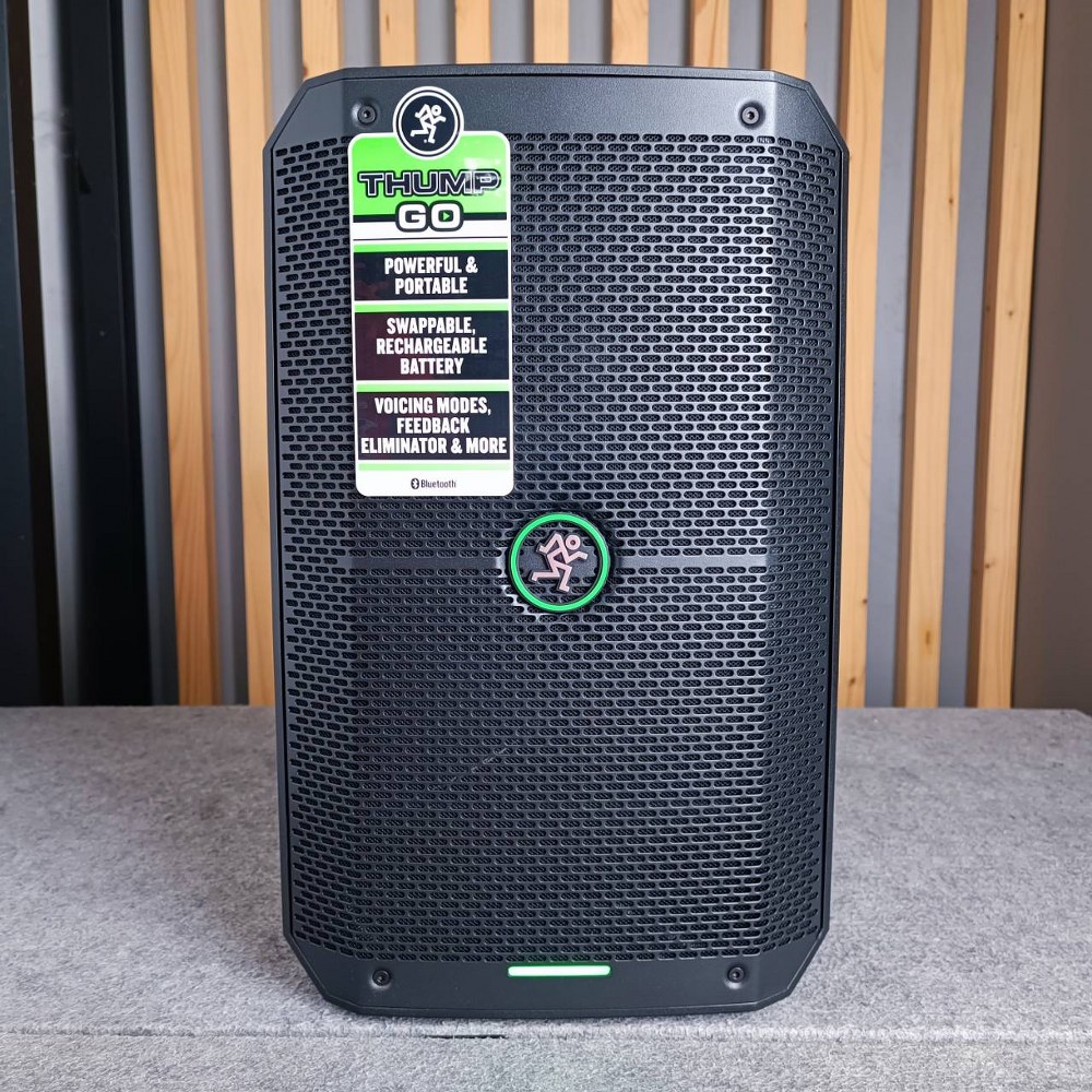 ฟรีค่าส่ง MACKIE THUMP GO active speaker แบตเตอรี่ในตัว พร้อมบลูทูธ ลำโพง 8 นิ้ว 2 ทาง แอมป์ในตัว 200 วัตต์ ลำโพง ลำโพงพกพา เอไอ-ไพศาล