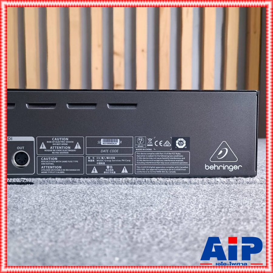 BEHRINGER S-16 Digital Snake Box สเตจบ๊อกซ์ พิ่มจำนวนอินพุต/จำนวนเอ้าพุตของระบบ 16 CH Digital Snake I/O Box รุ่น S 16 S16 เอไอ-ไพศาล