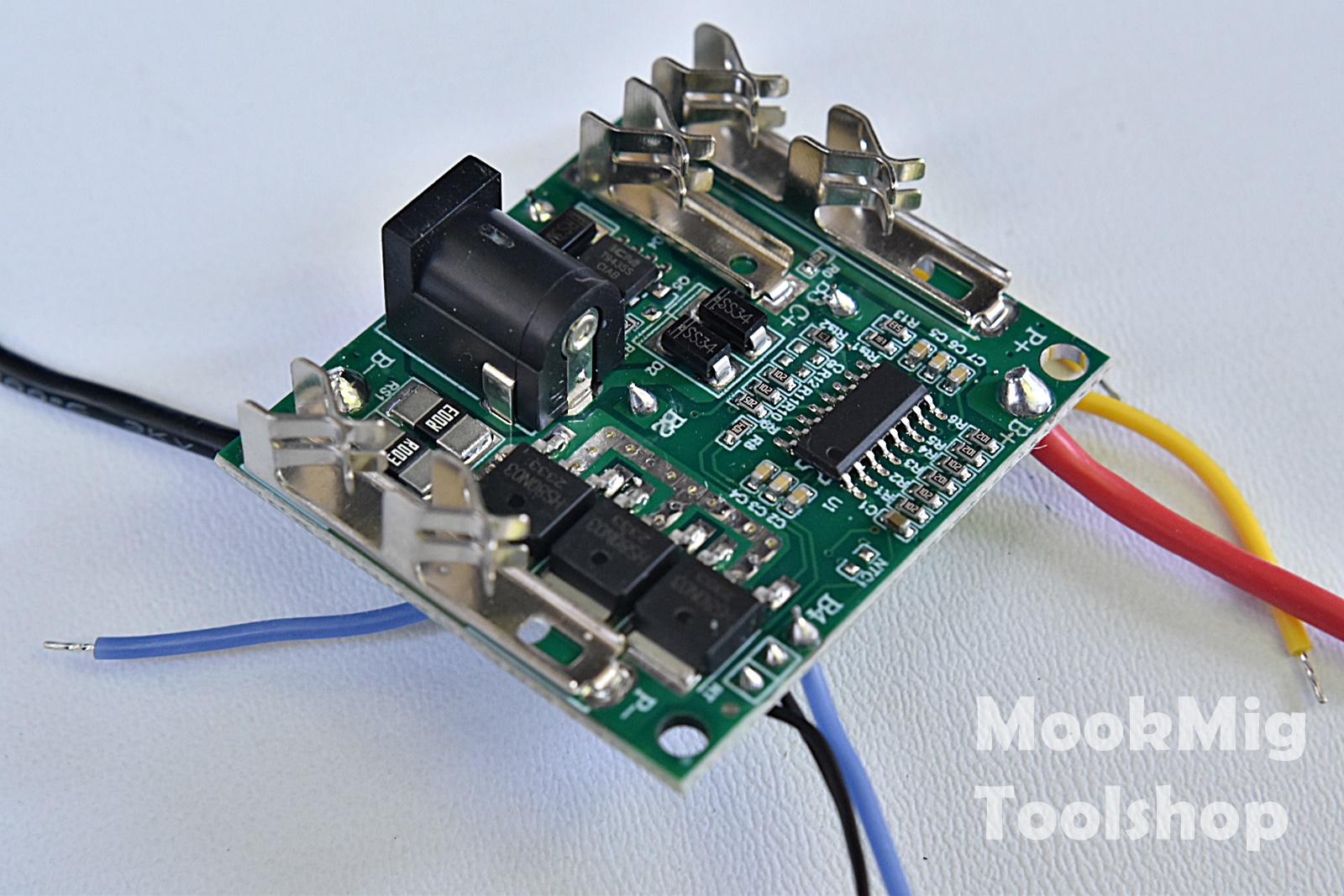บอร์ดแบตจีน 3MOS BMS 5S 21V สำหรับแบตจีน 18V 18650 5S แบตเตอรี่ 18V จีน อะไหล่แบตจีน ใช้สำหรับป้องกันแบตเตอรี่