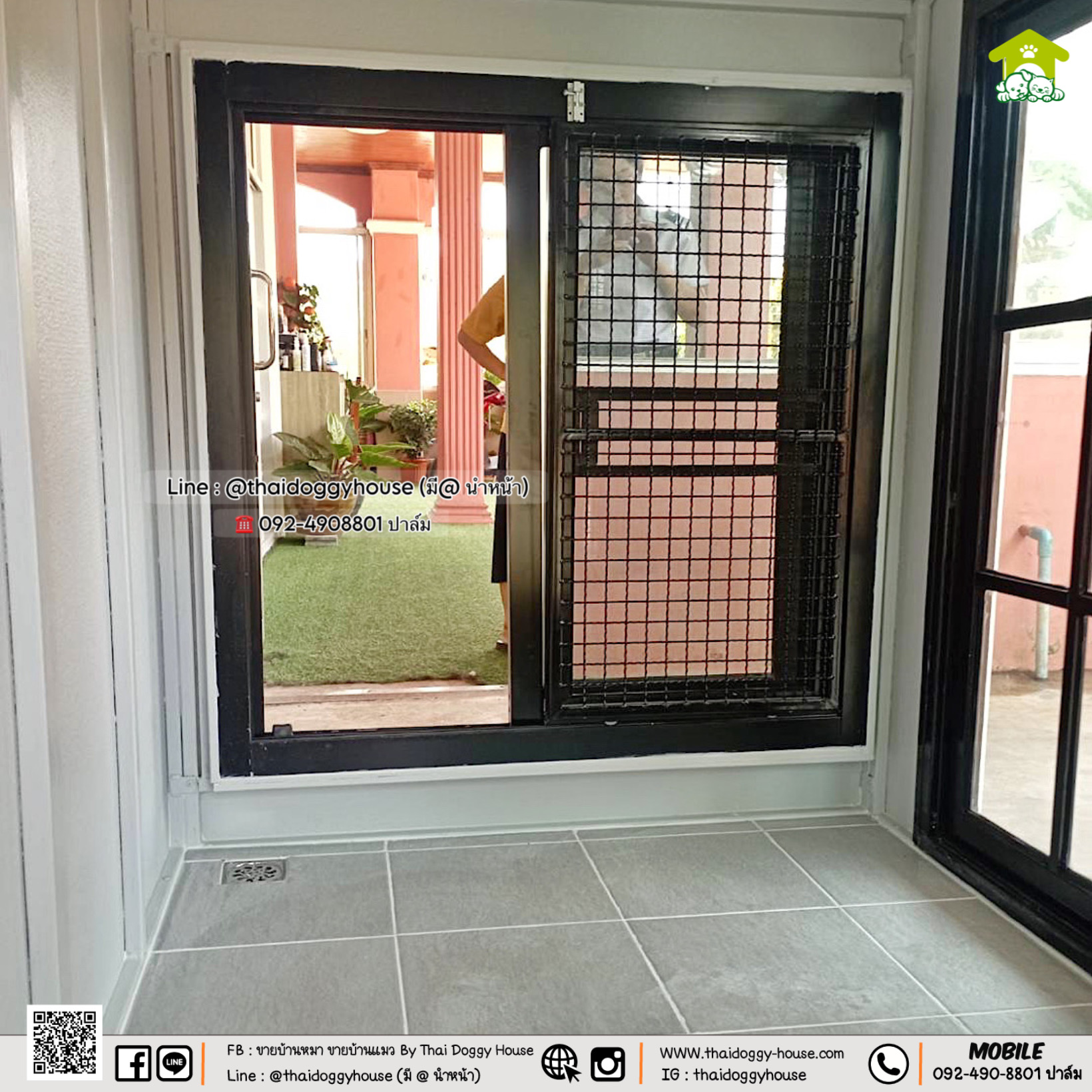 บ้านหมา บ้านแมว บ้านสัตว์เลี้ยง 𝐓𝐡𝐚𝐢 𝐝𝐨𝐠𝐠𝐲 𝐡𝐨𝐮𝐬e แบบบ้าน 𝗠𝗜𝗡𝗜𝗠𝗔𝗟