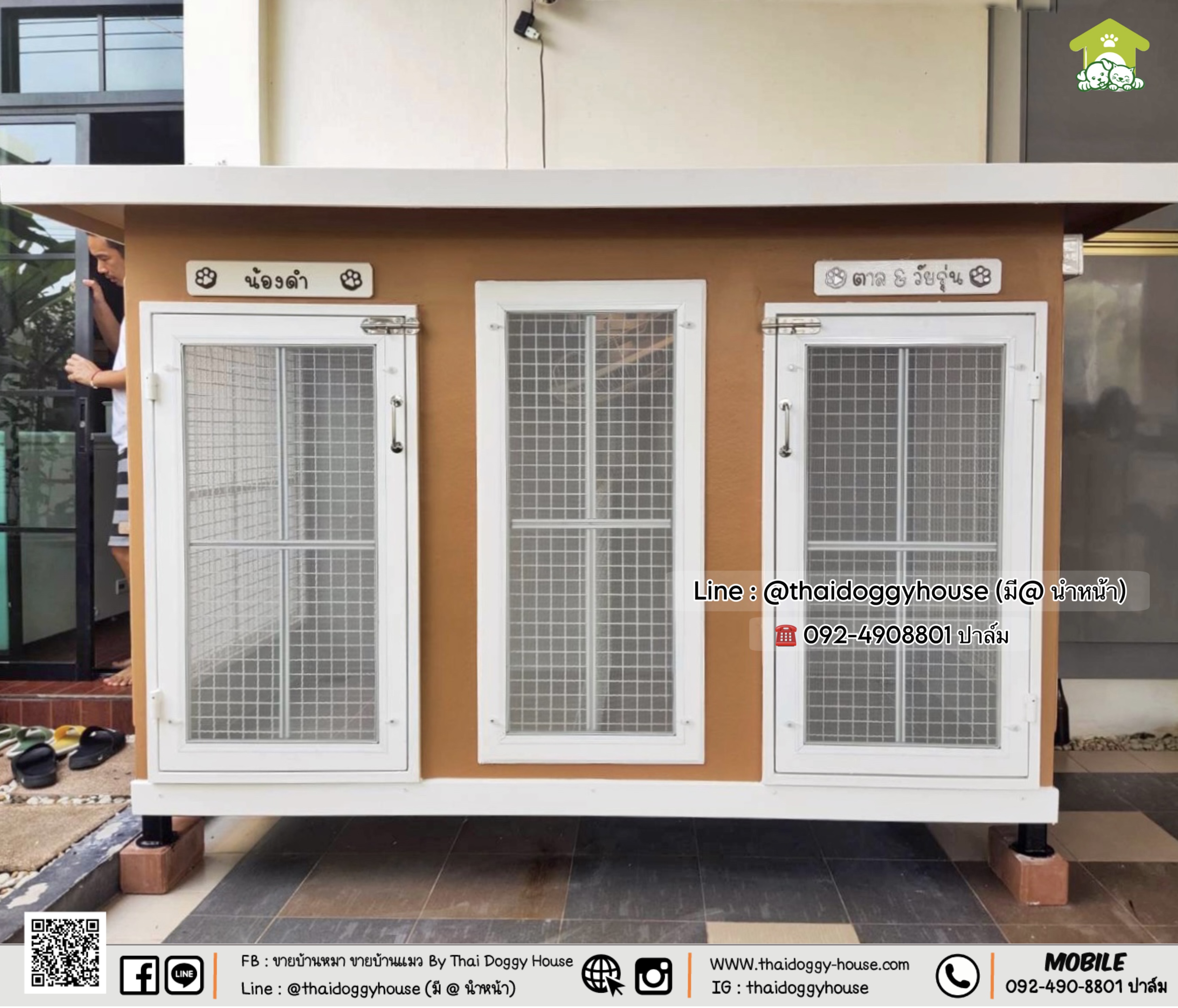 บ้านหมา บ้านแมว " 𝐁𝐎𝐗 𝐒𝐓𝐘𝐋𝐄 𝐁𝐘 𝐓𝐇𝐀𝐈 𝐃𝐎𝐆𝐆𝐘 𝐇𝐎𝐔𝐒𝐄 "