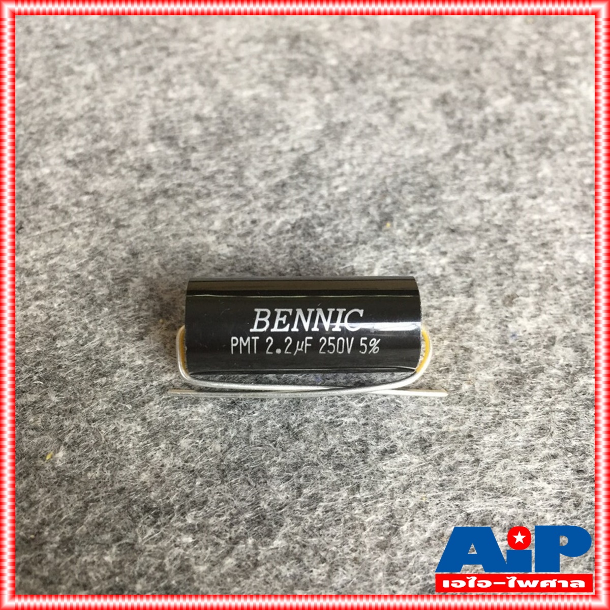 C 2.2/250VDC PMT (MPT) BENNIC สีดำ c ใส่ลำโพง cเสียงแหลม คาปา เสียงแหลม ลำโพง C เสียงแหลม คอนเดนเซอร์ 2.2UF /250VDC