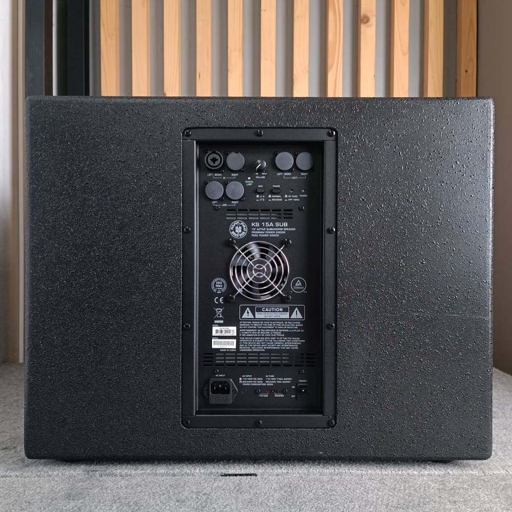 TOPPPRO KS-15A SUB ตู้ลำโพง15นิ้วSUB+AMP (ใบละ) ลำโพงซับวูฟเฟอร์ 15 นิ้ว พร้อมแอมป์ขยายในตัว KS15A SUB KS 15A SUB เอไอ-ไพศาล