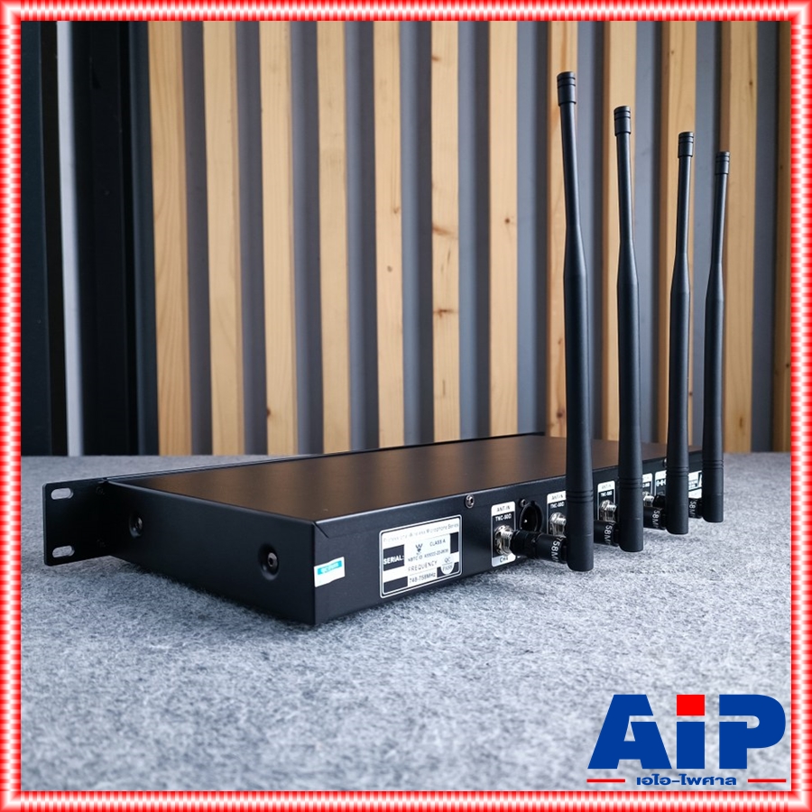 MICROTECH MT-999A ไมค์ลอยมือถือคู่UHF ไมโครเทค ไมค์ไร้สาย ย่าน UHF คลื่นความถี่ใหม่ 4 เสา MT 999 A MT999A เอไอ-ไพศาล +++