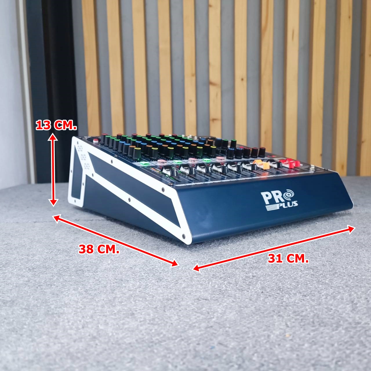 PROPLUS TOP-600 POWERMIXER เพาเวอร์มิกเซอร์สเตอริโอ 6 ชาแนล 250Wx2 USB/Bluetooth PRO PLUS TOP600 TOP600 เอไอ-ไพศาล