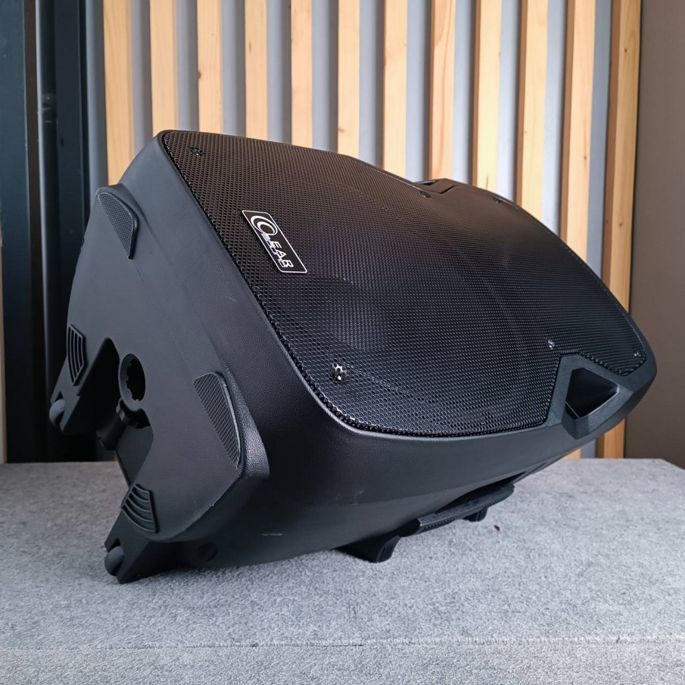 CLEARSOUND GP-15a ลำโพงล้อลาก 15นิ้ว พร้อมไมค์ลอยคู่ ย่าน VHF ลำโพงเอนกประสงค์ ตู้ลำโพงเคลื่อนที่ GoPORT GP 15a GP15a เอไอ-ไพศาล