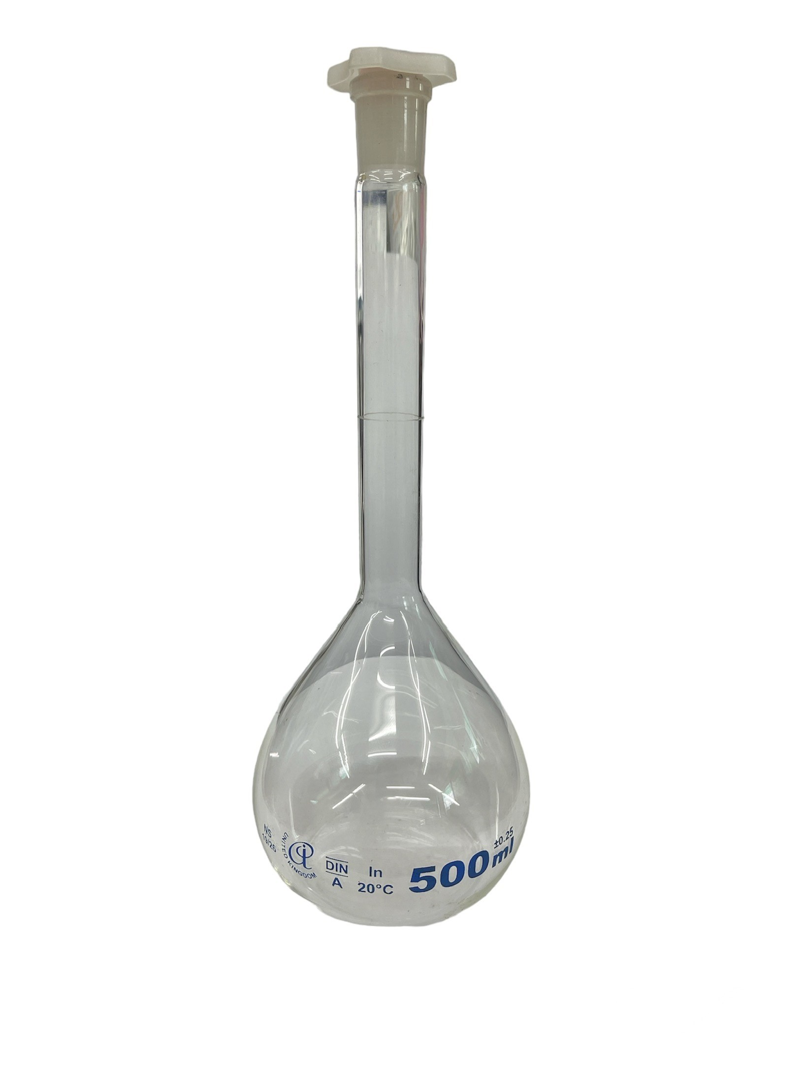 ขวดปรับปริมาตร (Flask, Volumetric Class A, Arco ) with Cer. ขนาด 5,10,25,50,100,200,250,500,1000,2000 มล