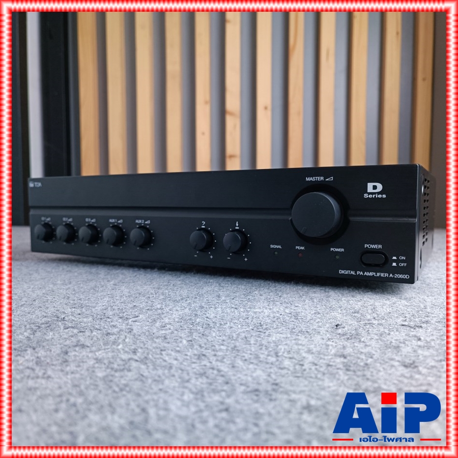 TOA A-2060D-AS แอมป์ เครื่องขยายเสียง A 2060D AS AMP amp แอมป์ แอมป์TOA เครื่องเสียง เอไอ-ไพศาล