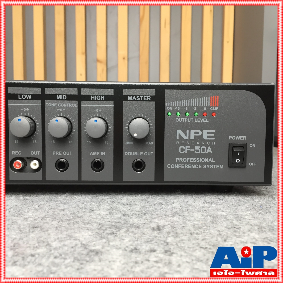 NPE CF-50A แอมป์ชุดไมค์ประชุม เครื่องเสียงห้องประชุม เครื่องเสียงไมค์ประชุม CF50A แอมป์ขยายไมค์ประชุม แอมป์ CF 50A