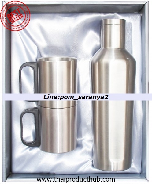 C11-019-CP-001_ชุดกระติกแก้วน้ำ . ชุดกิ๊ฟเช็ทกระติกแก้วน้ำ , รับผลิตชุดกระติกแก้วน้ำ , ขายแก้วน้ำ . ของพรีเมี่ยม , ของที่ระลึก