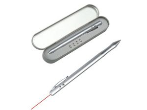 ปากกาโลหะ + Laser Pointer + ไฟฉาย + ปากกาเขียนปาล์ม