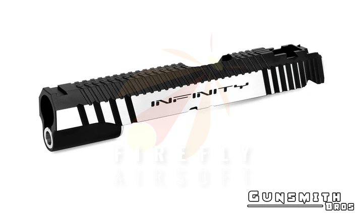 Gunsmith Bros Infinity Retro Slide for Hi-CAPA - Black 2Tone