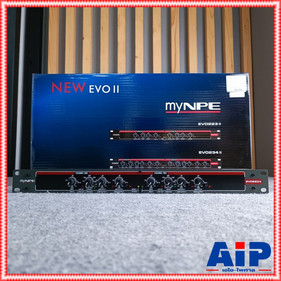 MYNPE EVO-223 II รุ่นใหม่ crossover MY NPE Cossover EVO 223 ii ยี่ห้อ ครอสโอเวอร์ รุ่น EVO223ii ครอส2ทาง ครอส 2ทาง 2 ทาง ครอสตัดเสียง
