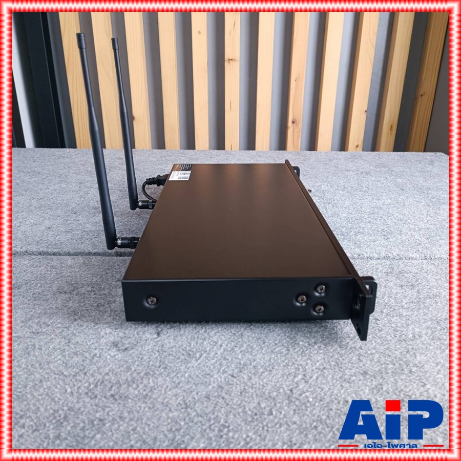 PROEUROTECH Q-5 ไมค์ลอย UHF รุ่นใหม่ ปรับความถี่ได้ ความถี่ใหม่ เครื่องรับเล็ก มีกระเป๋า โปรยูโรเทค Q 5 Q5 เอไอ-ไพศาล