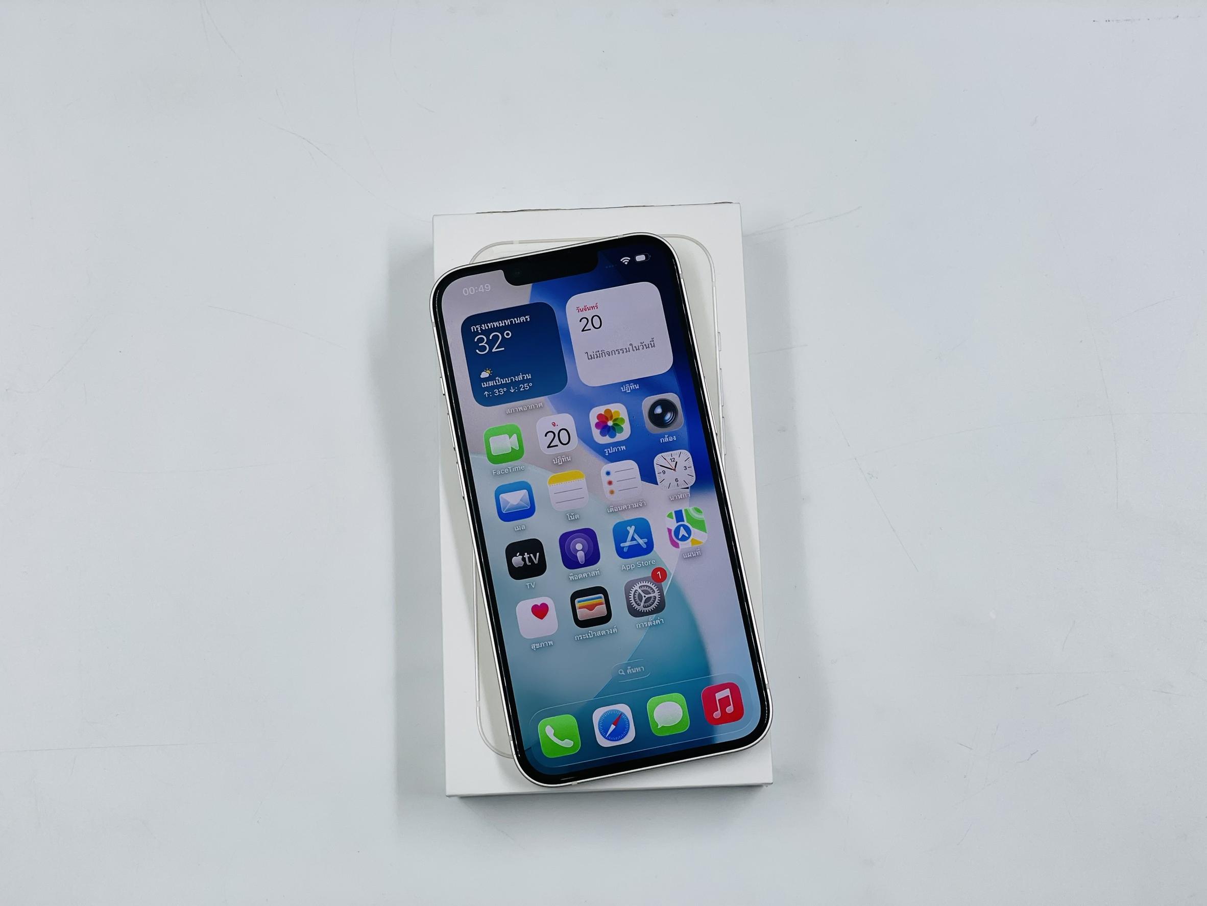 🐧 iPhone 13 128GB Starlight 🐧 🐼 #i13 #ศูนย์ไทย #ครบกล่อง 🐼