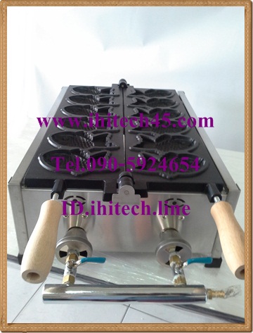 เตาขนมไทยากิ แก๊ส 6 ตัวบล็อคยาว รุ่น FY-1101R