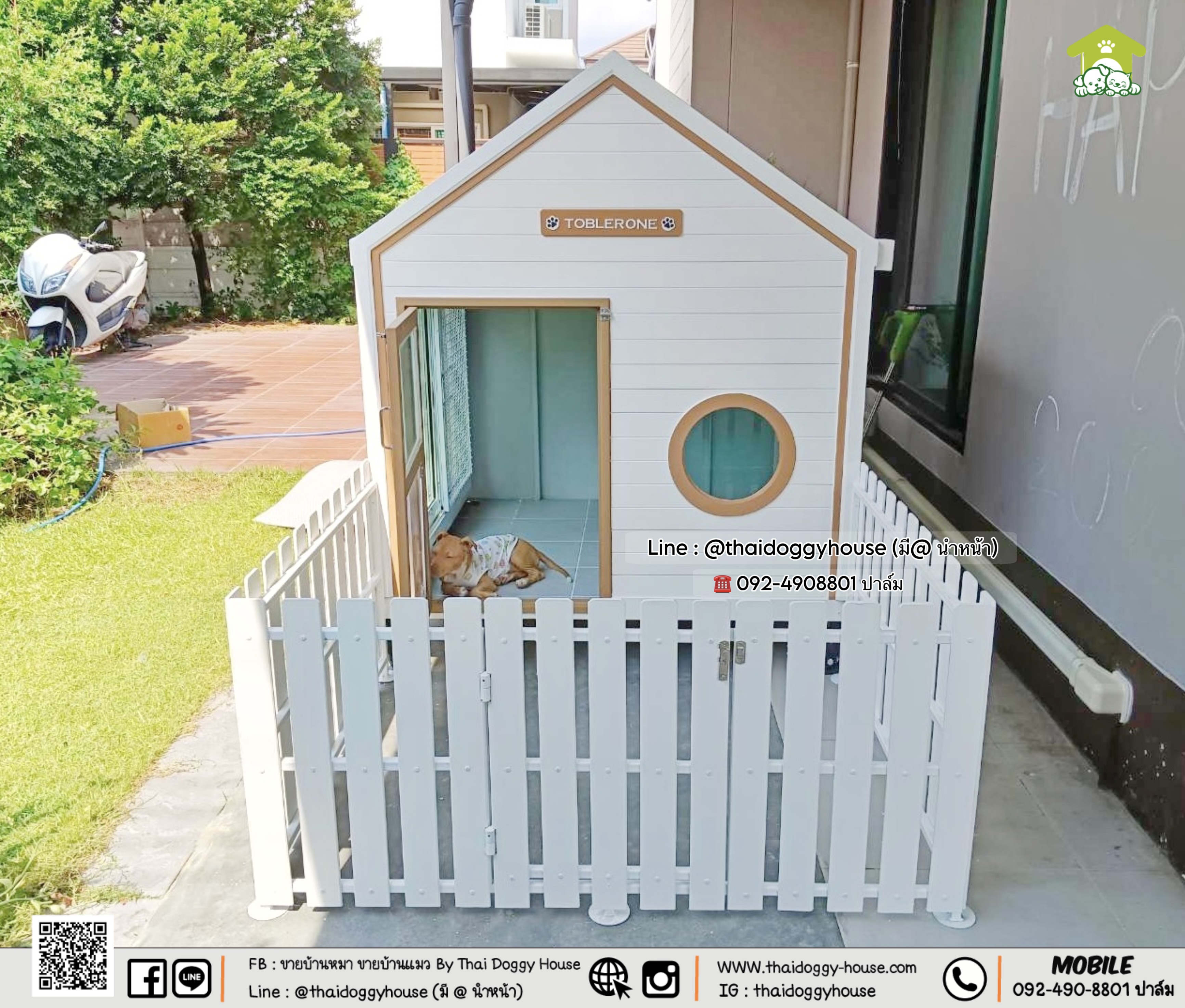 บ้านหมา บ้านแมว 𝐓𝐡𝐚𝐢 𝐝𝐨𝐠𝐠𝐲 𝐡𝐨𝐮𝐬𝐞 🐩🐈🐾 🤎แบบบ้าน 𝐌𝐔𝐉𝐈