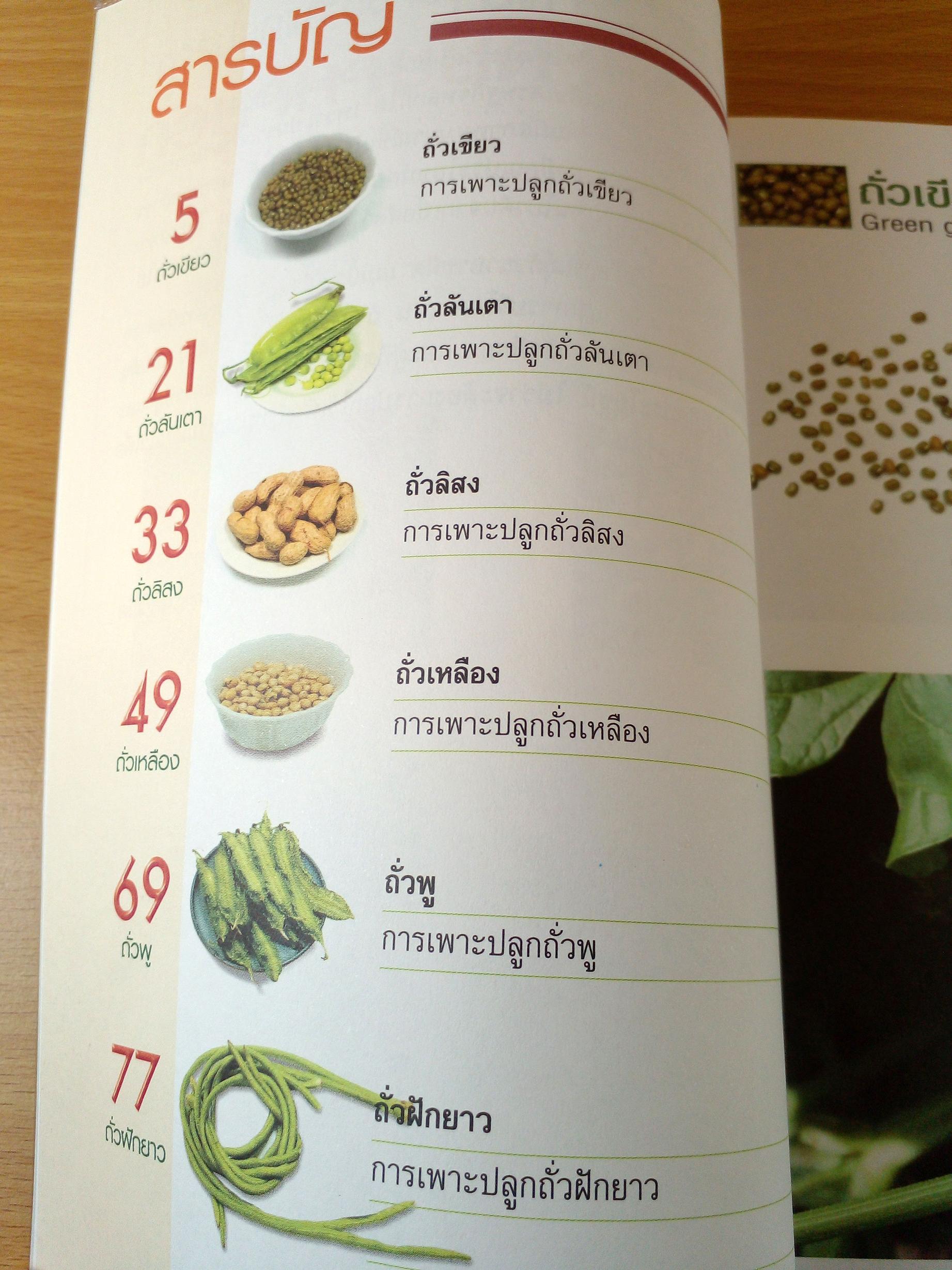 การปลูกและขยายพันธุ์ถั่วนานาชนิดที่มีคุณประโยชน์