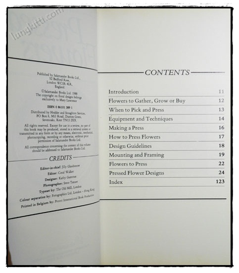 THE CREATIVE BOOK OFPRESSED FLOWERS 023860