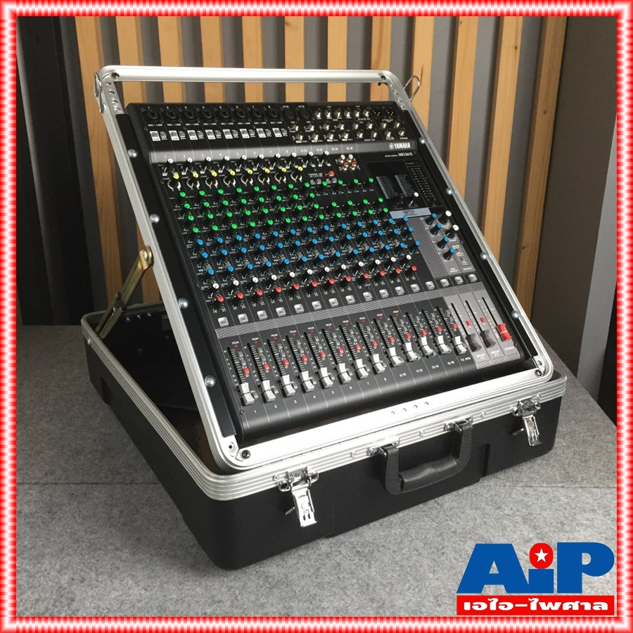 YAMAHA MG-16X mixer มิกเซอร์แบบอนาล็อค 16 ช่องสัญญาณ มีเอฟเฟคแท้ในตัว แถมปีกยึดRACK MG 16 X MG 16X MG16X เอไอ-ไพศาล