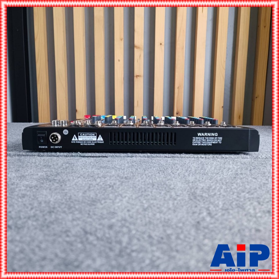 HOTROCK CT-80S MIXER เครื่องปรับแต่งเสียง สเตอริโอ มิกเซอร์ 8 ช่อง BLUETOOTH USB MP3 เอ็ฟเฟ็คแท้ ฮอทร็อค CT 80S CT80S เอไอ-ไพศาล