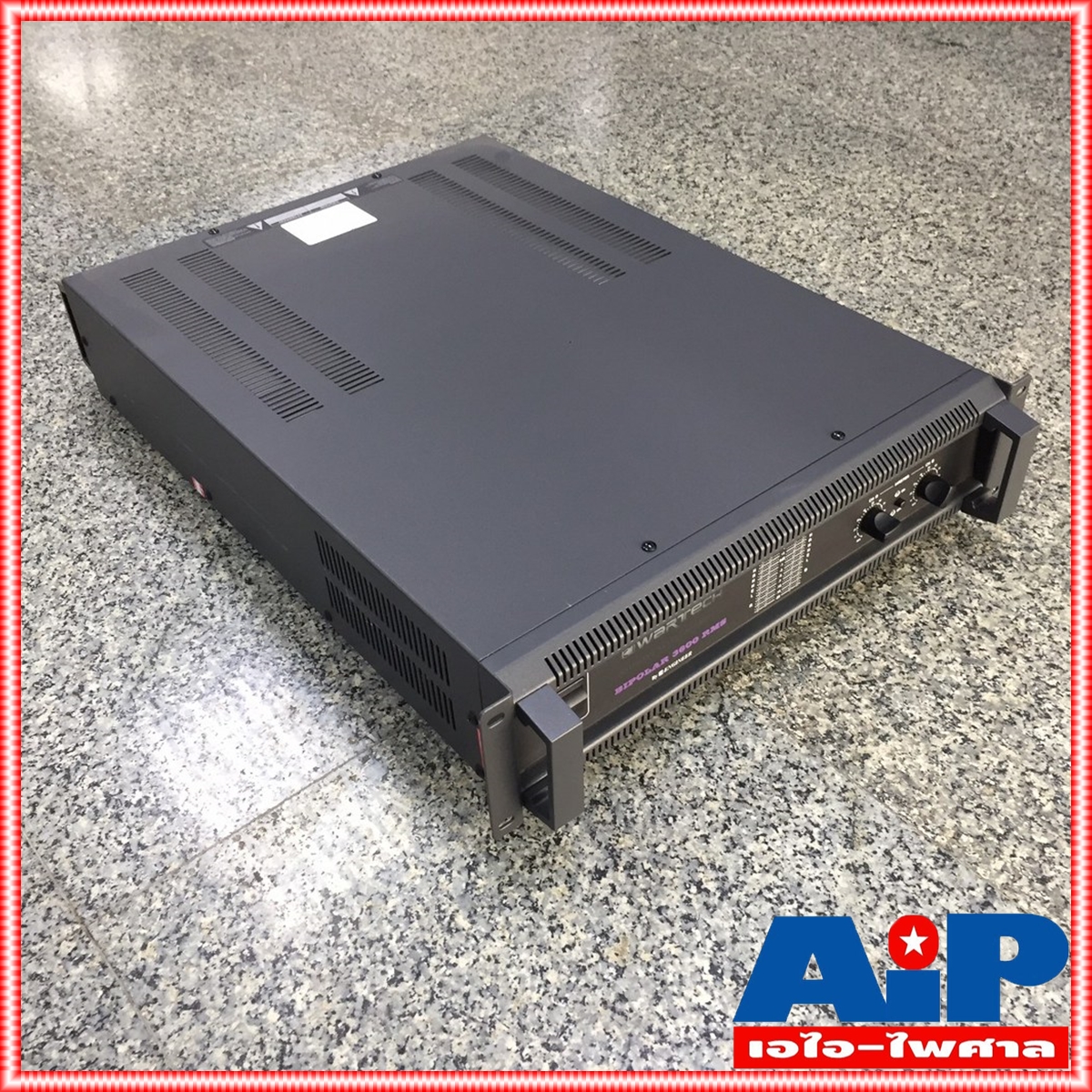 WARTECH 3600RMS POWER (45kg) POWER AMP เครื่องขยายเสียง เพาเวอร์แอมป์ รุ่น 3600RMS 3600-RMS 3600 RMS เอไอ-ไพศาล