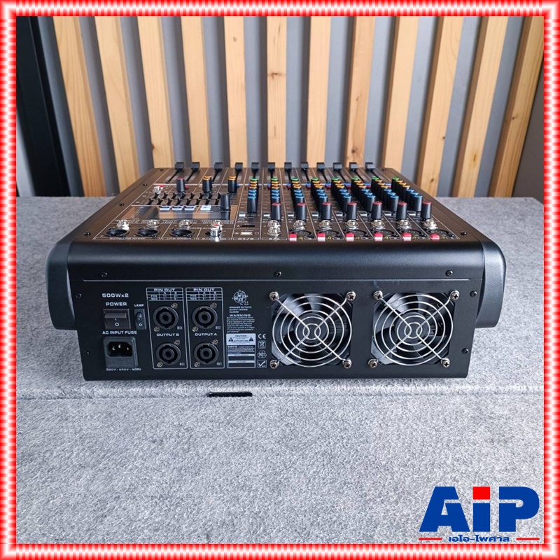 NTS TOP2-1050 POWERMIXER เอฟเฟคแท้ เพาเวอร์มิกเซอร์ มิกซ์NTS เครื่องเสียง เครื่องผสมสัญญาณเสียง เครื่องปรับแต่งเสียง MIX TOP2 1050 TOP21050เอไอ-ไพศาล