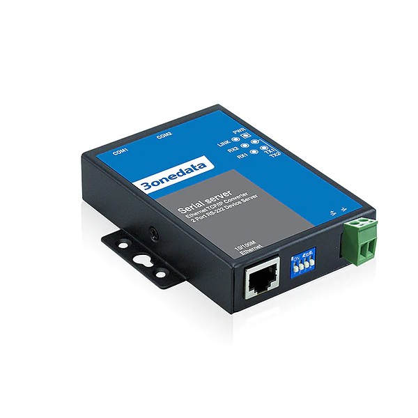 2 Ports RS232 to Ethernet