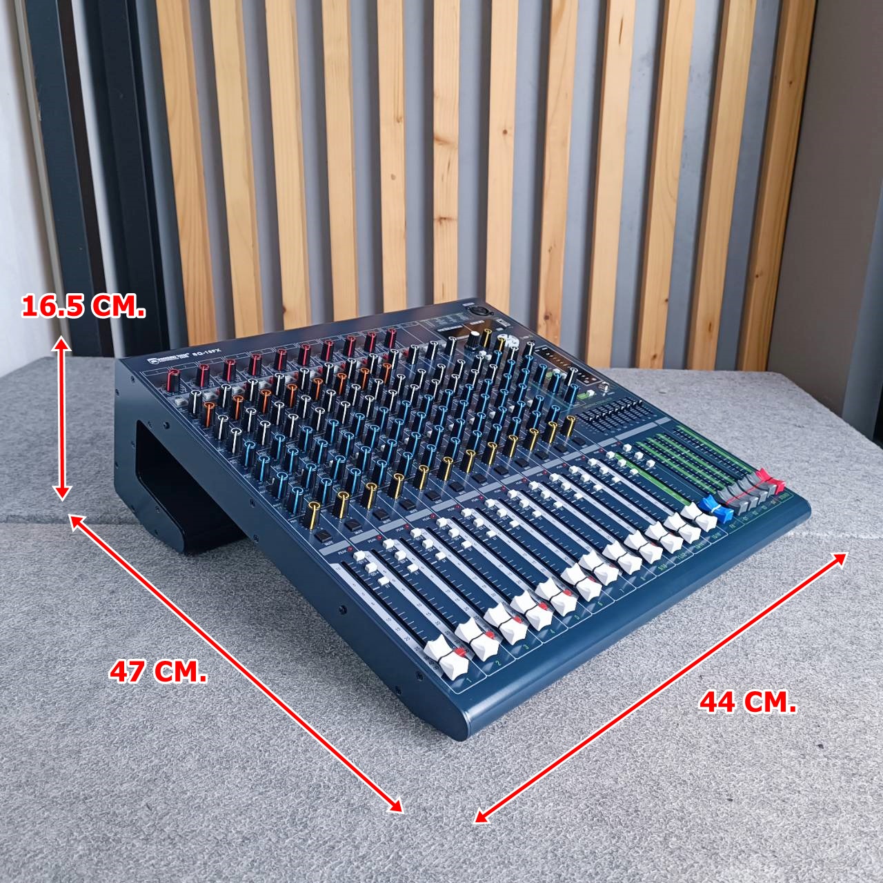 PROEUROTECH SQ-16FX MIXER มิกเซอร์ เอฟเฟคแท้ เครื่องปรับแต่งเสียง โปร ยูโรเทค SQ 16FX SQ16FX เอไอ-ไพศาล