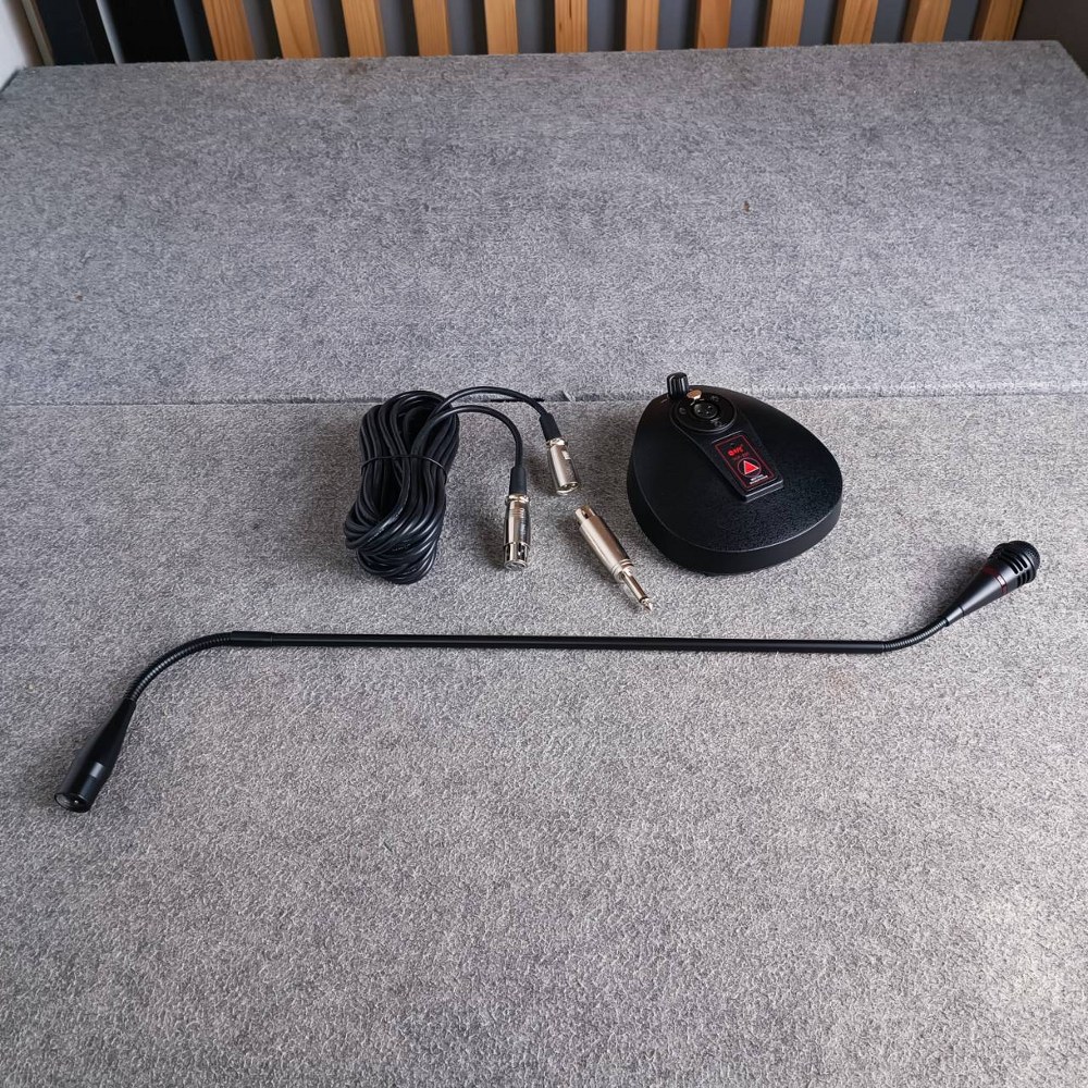 ไมโครโฟนแบบตั้งโต๊ะ ไมค์ประชุม พร้อมสาย (คอไมค์ยาว 60CM.) NPE VCP-650 ไมค์ตั้งโต๊ะ VCP 650 ไมค์สาย ไมตั้งโต๊ะ เอไอ-ไพศาล