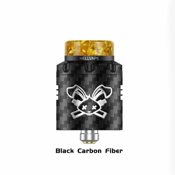Hellvape Dead Rabbit 3 RDA แท้ 24mm สี Carbon Edition มี BF pin