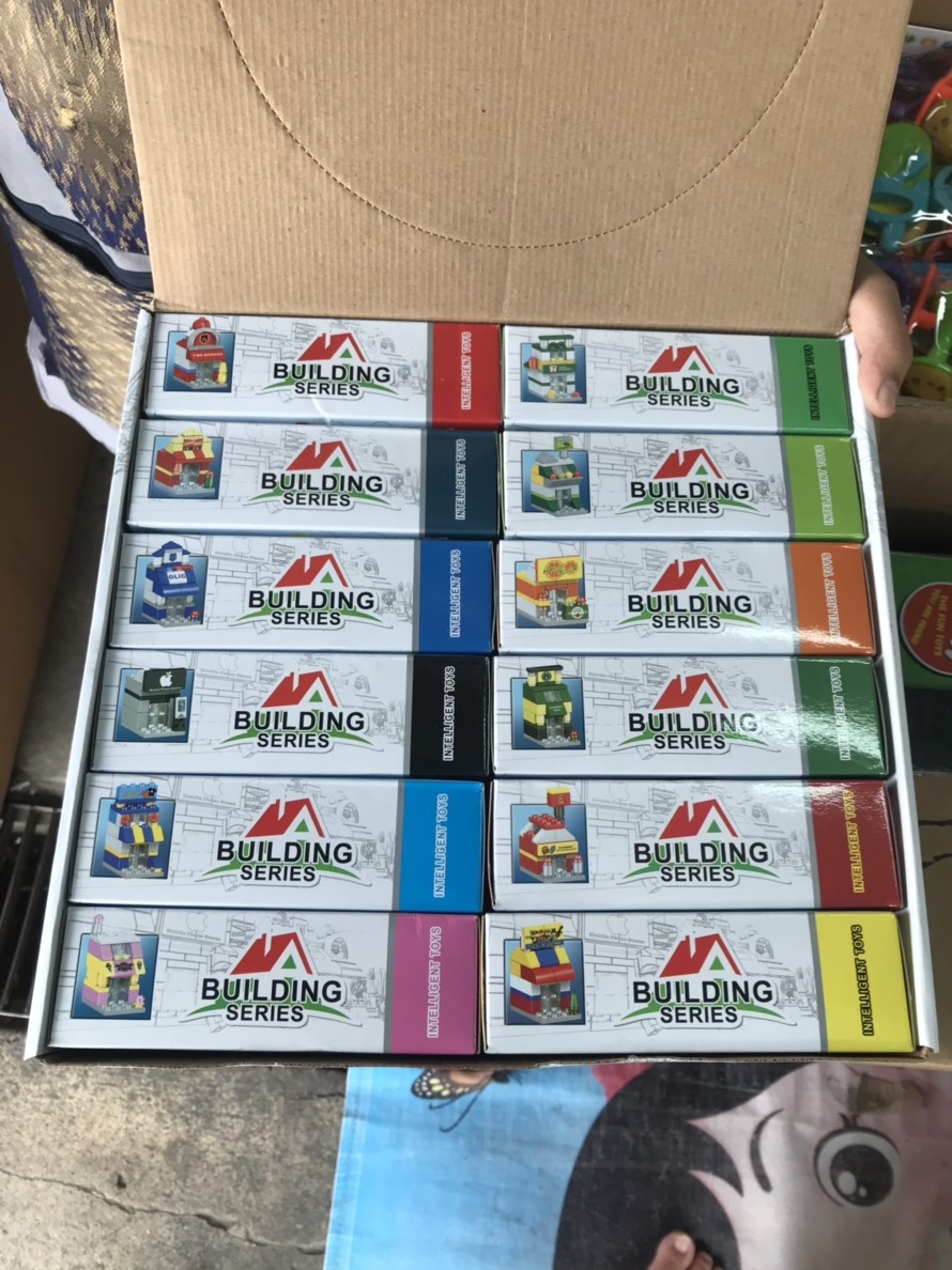 SM900B ของเล่นตัวต่อเลโก้ร้านค้า ยกเซต 12 กล่อง